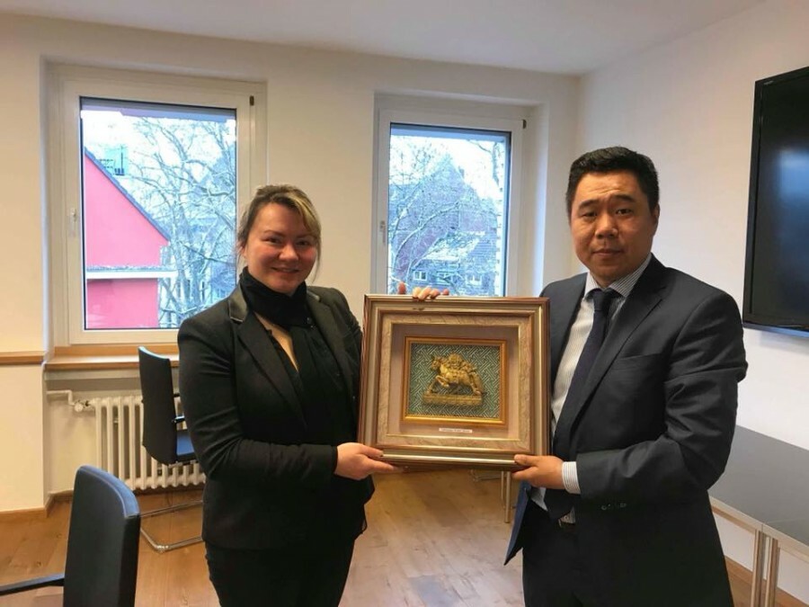 Official meeting at German Court of Arbitration for Sport