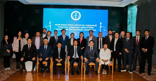 Монголын Олон улсын ба үндэсний Спортын арбитр болон Биеийн тамир, спортын улсын хороо хамтран зохион байгуулсан “Допинг ба эрх зүй, тамирчны эрүүл мэнд, сэтгэл зүй” сэдэвт хэлэлцүүлэг 2024 оны 5 сарын 31-ний өдөр амжилттай зохион байгуулагдлаа.